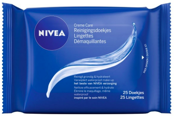 Nivea Gezichtreinigingsdoekjes Creme Care 25 stuks