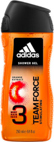 Adidas Douchegel Men 3-in-1 Team Force 250ml