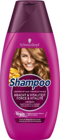 Schwarzkopf Shampoo Kracht &amp; Vitaliteit 250ml