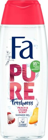 FA Douchegel Pure Peach &amp; Lychee 250ml