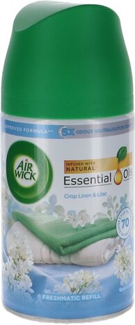  Airwick Freshmatic Max Navulling Crisp Linen &amp; Lilac 250ml