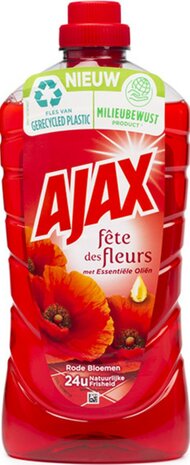 Ajax Allesreiniger Rode Bloemen 1250ml