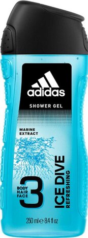 Adidas douchegel 3in1 Ice Drive 250ml