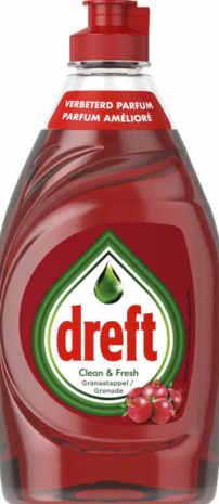 Dreft Afwasmiddel Clean &amp; Fresh Granaatappel 340ml