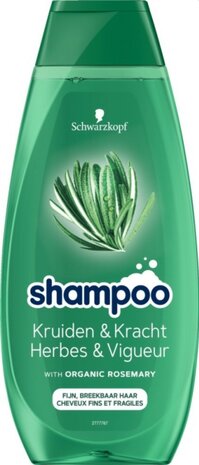 Schwarzkopf Shampoo kruiden &amp; kracht 400ml