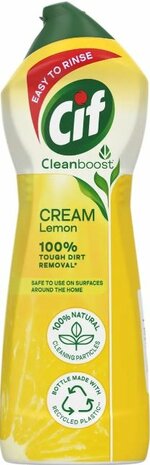 Cif Cream Lemon Schuurmiddel 500ml