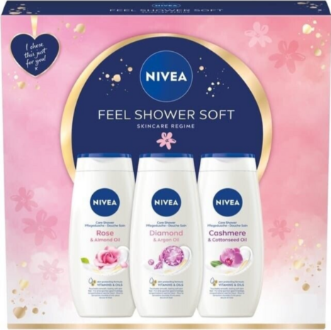 Nivea Geschenkset Feel Shower Soft