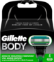 Gillette Body Scheermesjes 4 stuks